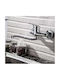 Alista Home Pm025 Baterie Chiuvetă Bucătărie Perete Argintie