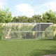 vidaXL 3381110 Galvanized Steel Cage for Birds 600x200x198.5cm