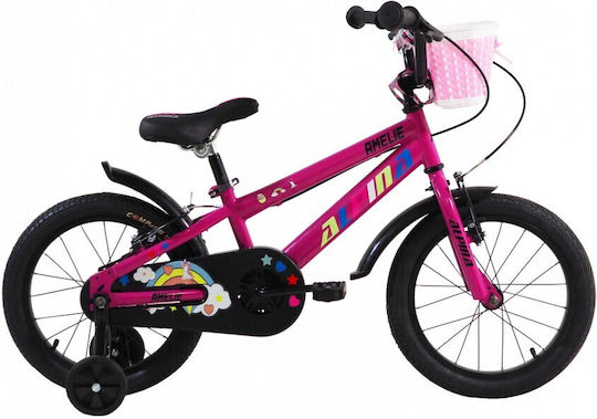 Alpina Amelie 18" Kinder Fahrrad BMX Lila
