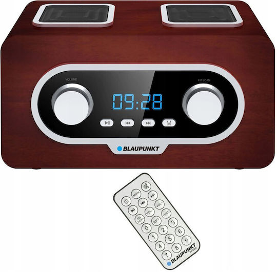 Blaupunkt PP5.2CR Επιτραπέζιο Ραδιόφωνο Επαναφορτιζόμενο με USB Κόκκινο