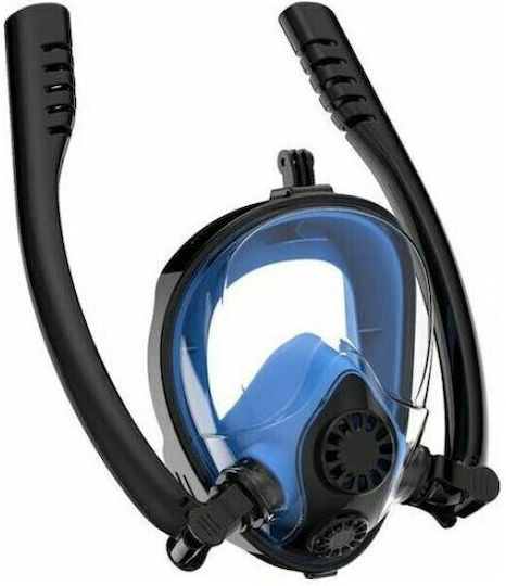 Bluewave Μάσκα Θαλάσσης Full Face Μαύρη