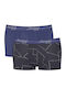 Start Hipster Men's Boxers Purple-anthracite 2Pack