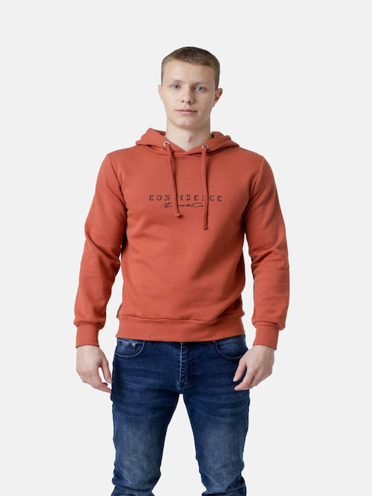 Paco & Co Sweatshirt mit Kapuze Orange