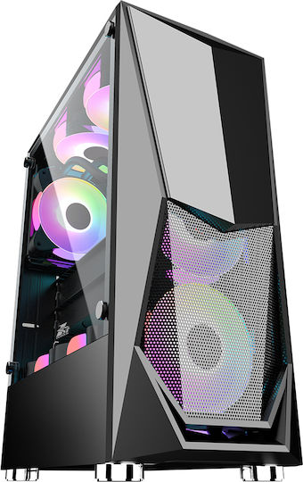 1STPLAYER Desktop PC Gaming (Ryzen 7-8700F/16GB DDR5/1TB SSD/GeForce RTX 5050/Fără Sistem De Operare)