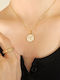 Zodiac Sign Aries from Gold Plated Steel