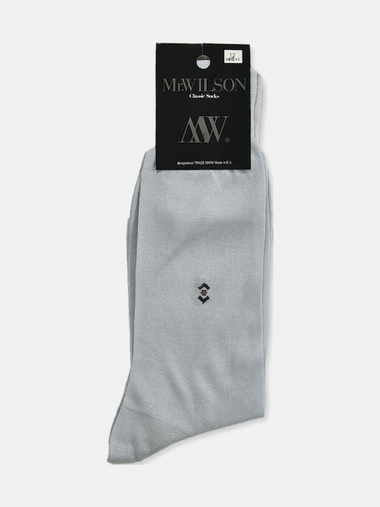 K Socks 1000 Herren Einfarbige Socken Gray 1Pack