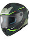 MT Targo S Kay C6 Matt Green/Black Motorcycle Helmet Full Face DOT 1450gr