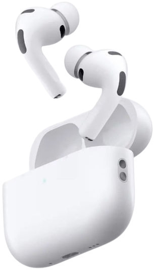 Apple AirPods Pro 3 In-ear Bluetooth Handsfree Ακουστικά με Αντοχή στον Ιδρώτα και Θήκη Φόρτισης Λευκά (MFHP4ZMA)