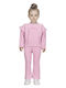 Set pentru copii cu pantaloni Iarnă 2buc Lilac