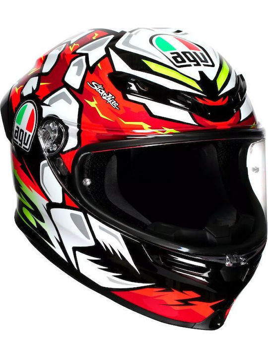 AGV K6 S Bezzecchi 2024 Κράνος Μηχανής Full Fac...