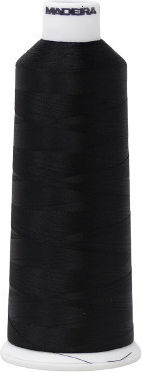 Fir Bobbin Burmilon 200 Tex 7500 Metri Con Madeira Negru