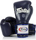 Fairtex Γάντια Πυγμαχίας Δερμάτινα για Αγώνα Μπλε