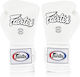 Fairtex Γάντια Πυγμαχίας Δερμάτινα για Αγώνα Λευκά