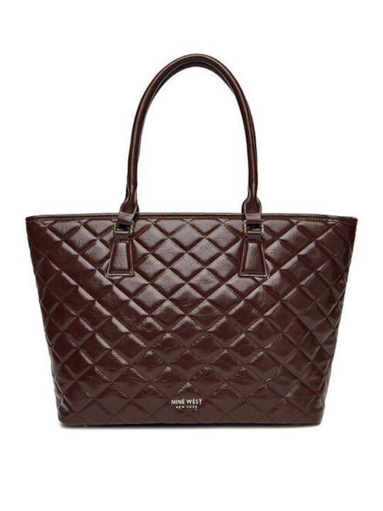 Nine West Damentasche Schultertasche Braun