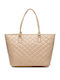 Damentasche Schultertasche Beige