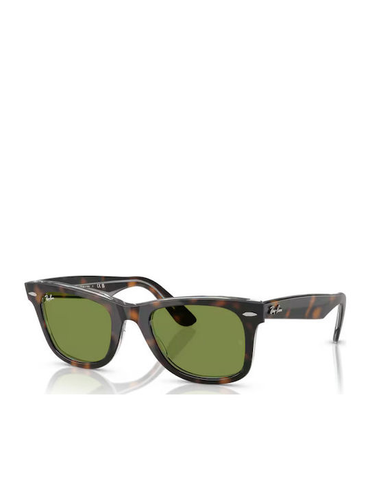 Ray Ban Wayfarer Unisex Sunglasses with Brown T...