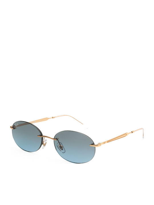 Ray Ban Γυαλιά Ηλίου Χρυσά με Μεταλλικό Σκελετό Ray Ban Γυαλιά Ηλίου Χρυσά με Μεταλλικό Σκελετό