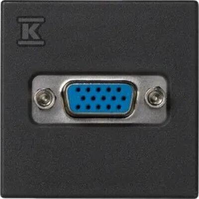 Simon Connect Video Socket K45 Vga D-sub 15 Gray Graphite K100b/14