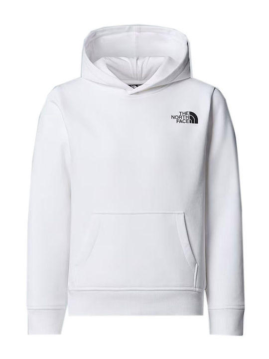 The North Face Παιδικό Φούτερ με Κουκούλα Λευκό