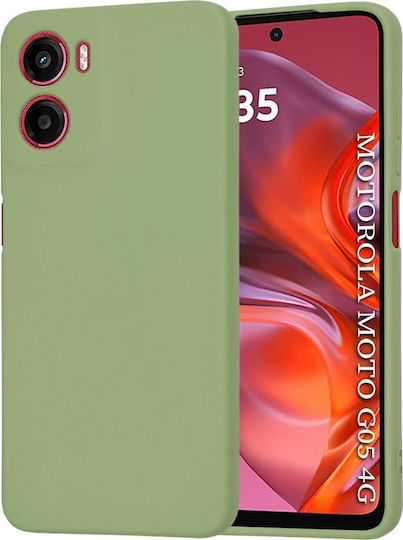 Techsuit Softflex Umschlag Rückseite Silikon (Moto G05 / E15)