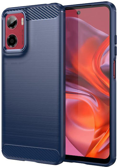 Techsuit Carbon Bumper Σιλικόνης / Πλαστικό Μπλε (Moto G05 / E15)