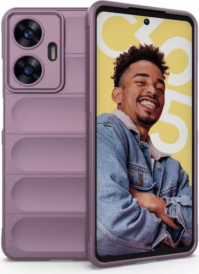 Techsuit Magic Back Cover Σιλικόνης Μωβ (Moto G05 / E15)