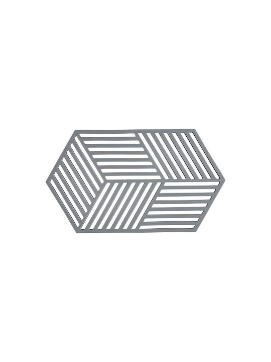 Zone Denmark Tischsets Silikon Grau 24x14cm