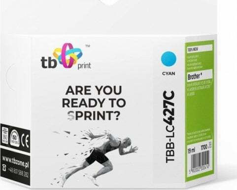 TB Print Compatible Inkjet Printer Ink Brother LC427C Cyan 1pcs