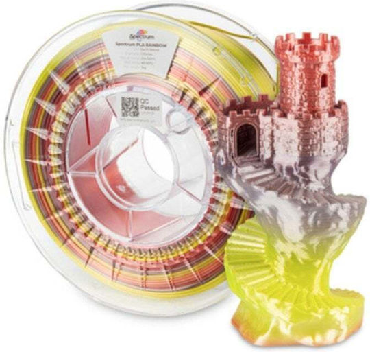 Spectrum PLA 3D Drucker Filament 1.75mm Erdtönung 1kg 1 Stück Spule