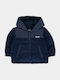 Kinder Freizeitjacke mit Futter & Kapuze Dark Blue