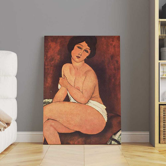 Pânză Amedeo Modigliani Nud Șezând Pe Canapea 100x160