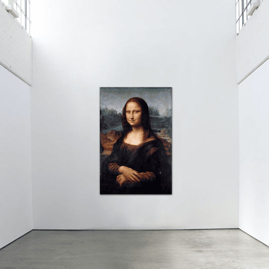 Καμβάς Leonardo Da Vinci Μόνα Λίζα Τζιοκόντα 96x143