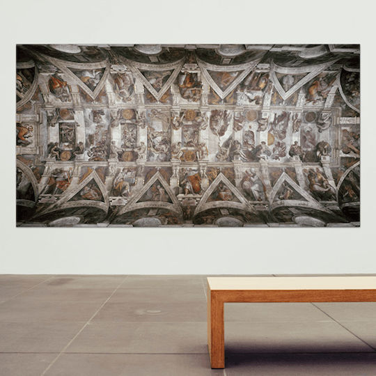 Pânză Capela Sixtină 1508-1521 66x122
