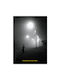 Poster City Lights Lonely Nights Tipografic 30x40