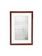 Wooden Photo Frame with Red Frame