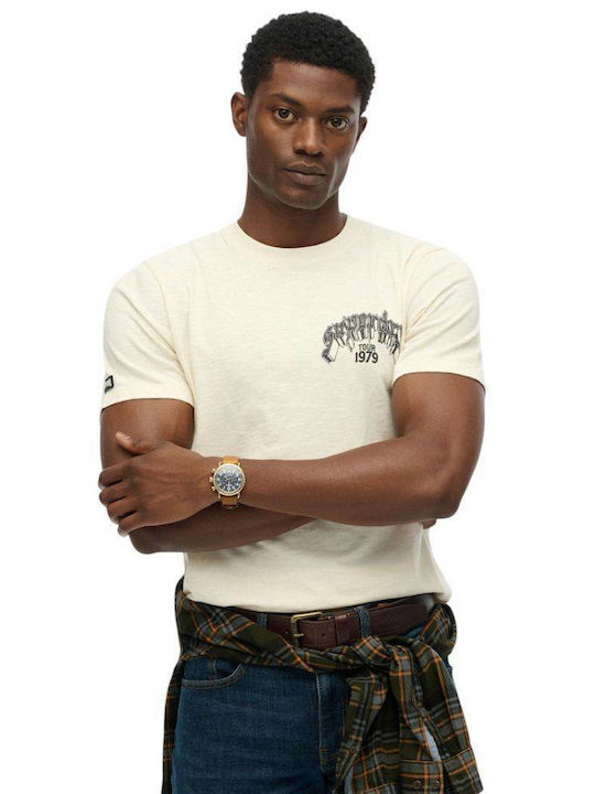 Superdry M Ovin T-shirt Cream