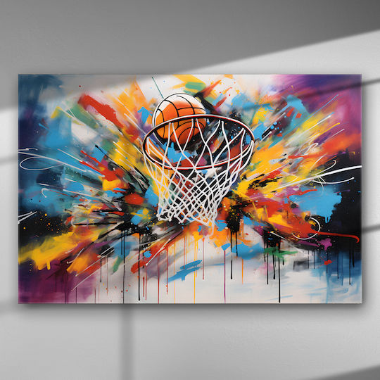 Basket Gemälde Segeltuch-100 x 67 cm