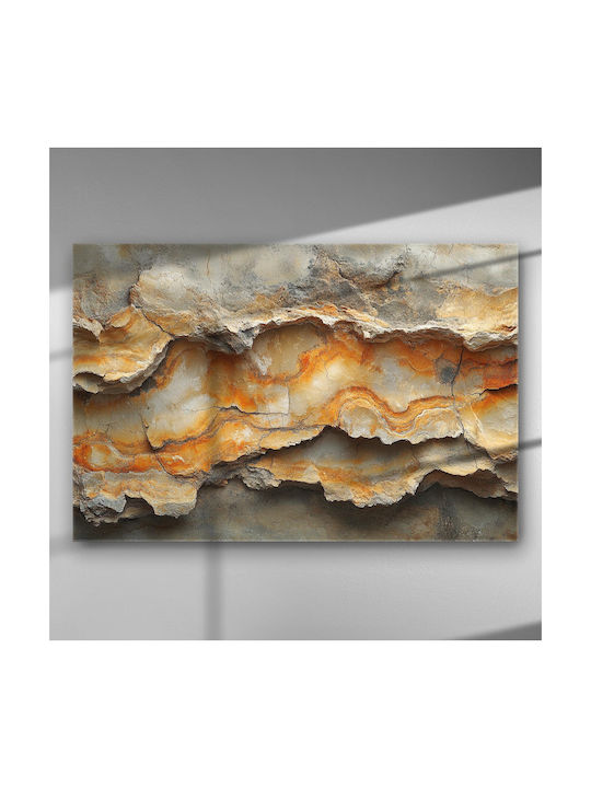 Abstract Nature Art – Canvas Painting 67 X 45cm