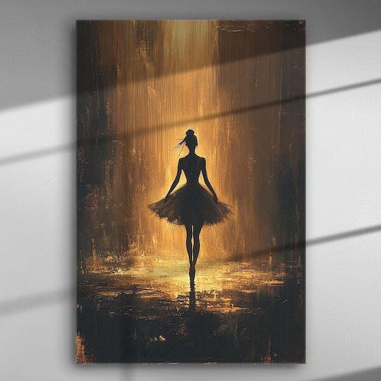 Stiller Tanz Im Goldenen Licht Gemälde Segeltuch-150 X 100cm