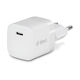 TTEC GaN Wireless Charger with USB-C Port 30W Power Delivery White
