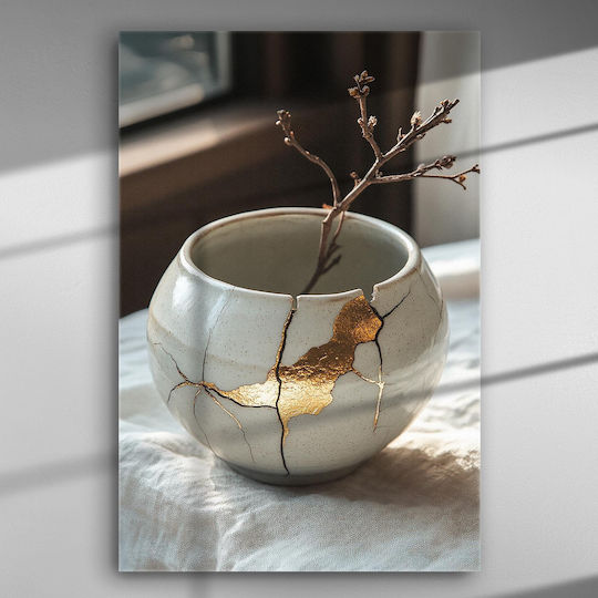 The Art of Kintsugi – Canvas Painting 67 X 45cm