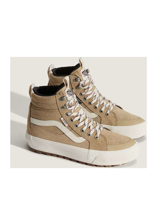Mte Sk8-hi Boots Tan / White