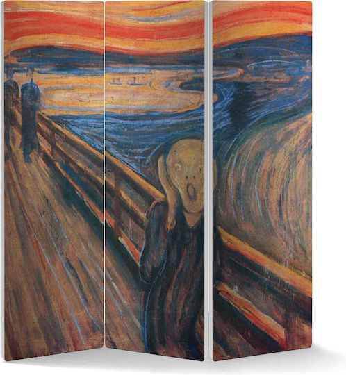 Edvard Munch Викът! Декоративен Параван Платнен 280x180см