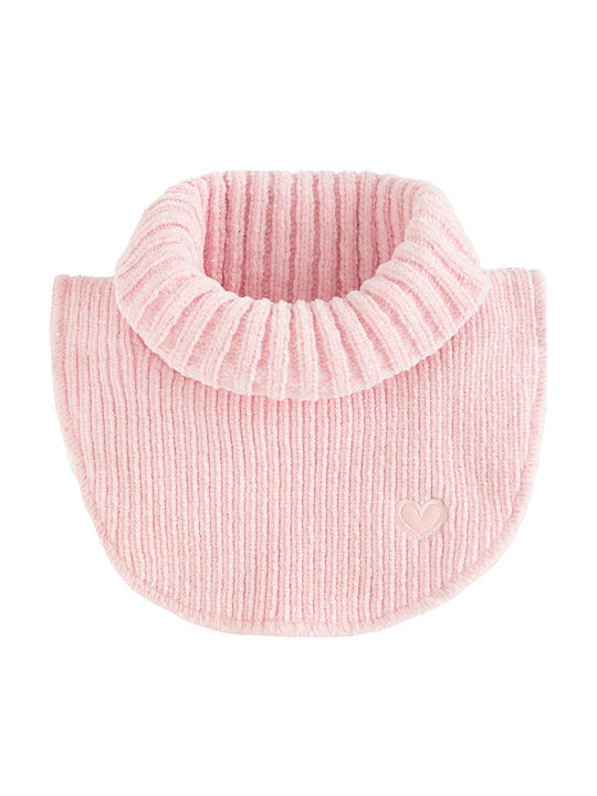 Kids Knitted Neck Gaiter Pink