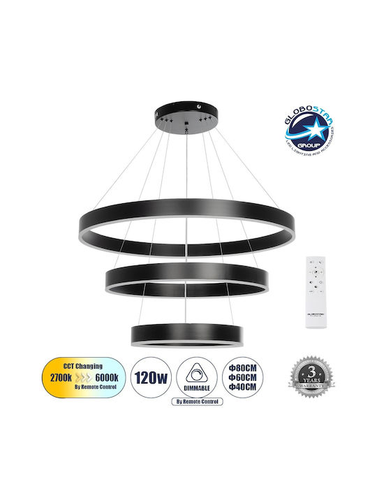 GloboStar Venom Pendant Light White 80x80x60cm