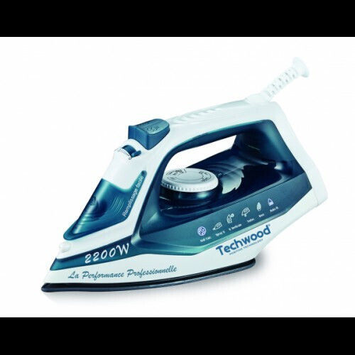Techwood Steam Iron 2200W with Stainless Steel Plate