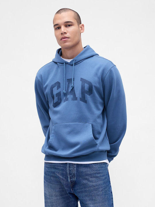 GAP Φούτερ με Κουκούλα Cornflower