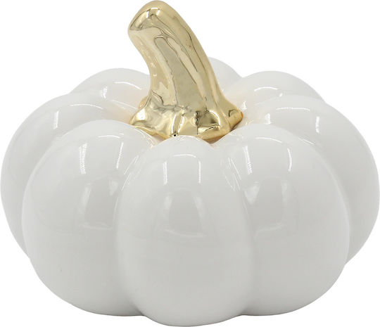 Keskor Decorative Pumpkin made of Ceramic Material 10x10x8cm 1pcs