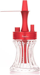 Aladin Ναργιλές Μονός Red 23cm Aladin Ναργιλές Μονός Red 23cm
