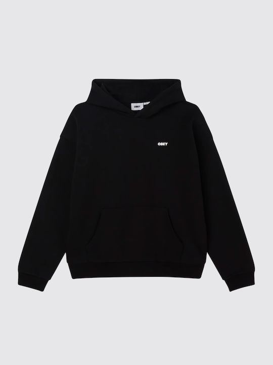 Obey Sweatshirt With Hood Black